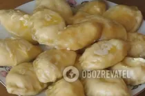 Вареники на пару с творогом - Шаг 10 Вареники на пару с творогом - Шаг 10
