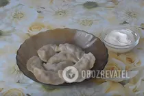 Вареники з грибами - Крок 7 Вареники з грибами - Крок 7