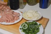 Жареная свинина в соевом соусе - Шаг 1 Жареная свинина в соевом соусе - Шаг 1