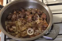Жареная свинина с луком - Шаг 6 Жареная свинина с луком - Шаг 6