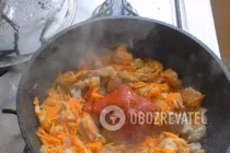 Смажена свинина з баклажанами - Крок 6 Смажена свинина з баклажанами - Крок 6