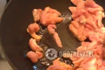 Жареная свинина с болгарским перцем - Шаг 2 Жареная свинина с болгарским перцем - Шаг 2