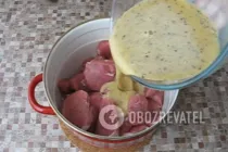 Жареная свинина в горчичном соусе - Шаг 4 Жареная свинина в горчичном соусе - Шаг 4