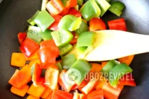 Жареная свинина с овощами по-китайски - Шаг 8 Жареная свинина с овощами по-китайски - Шаг 8