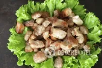 Жареная свинина с чесноком - Шаг 8 Жареная свинина с чесноком - Шаг 8