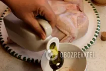 Смажена курка в духовці - Крок 1 Смажена курка в духовці - Крок 1