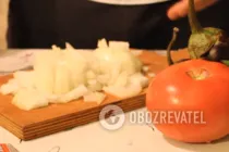 Смажена курка з баклажанами - Крок 2 Смажена курка з баклажанами - Крок 2