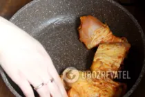 Жареная курица с грибами - Шаг 3 Жареная курица с грибами - Шаг 3