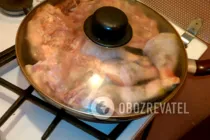 Жареная курица с чесноком - Шаг 4 Жареная курица с чесноком - Шаг 4