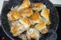 Жареная курица на сковороде - Шаг 5 Жареная курица на сковороде - Шаг 5