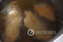 Жареная курица в кляре - Шаг 6 Жареная курица в кляре - Шаг 6