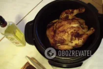 Жареная курица в мультиварке - Шаг 6 Жареная курица в мультиварке - Шаг 6