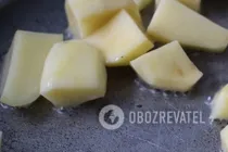 Тушеная телятина с овощами на сковороде - Шаг 4 Тушеная телятина с овощами на сковороде - Шаг 4