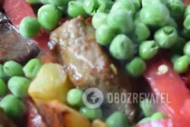 Тушеная телятина с овощами на сковороде - Шаг 5 Тушеная телятина с овощами на сковороде - Шаг 5