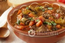 Тушеная телятина с овощами - Шаг 8 Тушеная телятина с овощами - Шаг 8