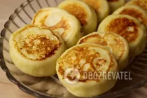 Сирники з крохмалем - Крок 7 Сирники з крохмалем - Крок 7