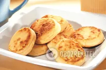 Сирники з яблуками в духовці - Крок 8 Сирники з яблуками в духовці - Крок 8