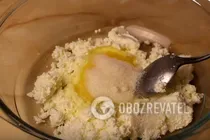 Сирники з крохмалем - Крок 3 Сирники з крохмалем - Крок 3