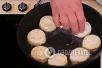 Соленые сырники - Шаг 6 Соленые сырники - Шаг 6