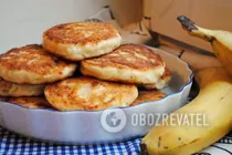Сирники з бананом без яєць - Крок 7 Сирники з бананом без яєць - Крок 7