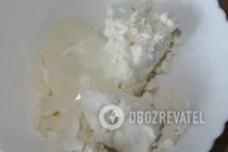 Сирники з висівками - Крок 1 Сирники з висівками - Крок 1
