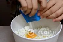 Сырники с шоколадом - Шаг 1 Сырники с шоколадом - Шаг 1