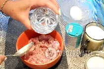 Ленивые беляши на кефире - Шаг 1 Ленивые беляши на кефире - Шаг 1