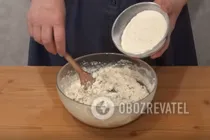 Сырники с изюмом и орехами - Шаг 9 Сырники с изюмом и орехами - Шаг 9