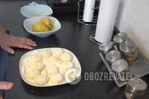 Сырники на гриле с печеной грушей - Шаг 3 Сырники на гриле с печеной грушей - Шаг 3