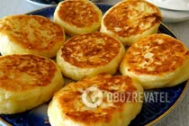 Сирники з домашнього сиру - Крок 7 Сирники з домашнього сиру - Крок 7