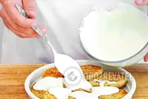 Сырники, запеченные в сметане - Шаг 5 Сырники, запеченные в сметане - Шаг 5