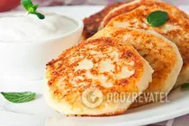 Сирники на рисовому борошні - Крок 7 Сирники на рисовому борошні - Крок 7