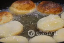 Сырники на дрожжах - Шаг 8 Сырники на дрожжах - Шаг 8
