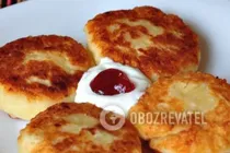 Сырники с содой - Шаг 8 Сырники с содой - Шаг 8
