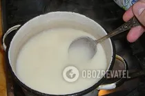 Сырники из манной каши - Шаг 1 Сырники из манной каши - Шаг 1