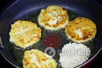 Сырники из творожной массы с изюмом - Шаг 6 Сырники из творожной массы с изюмом - Шаг 6