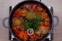 Аджапсандали с мясом - Шаг 7 Аджапсандали с мясом - Шаг 7