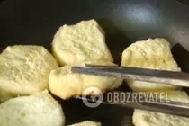 Сырники с кокосовой стружкой - Шаг 7 Сырники с кокосовой стружкой - Шаг 7