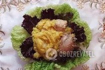 Мамалига з куркою в мультиварці - Крок 7 Мамалига з куркою в мультиварці - Крок 7