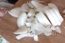 Мамалига з куркою в мультиварці - Крок 1 Мамалига з куркою в мультиварці - Крок 1