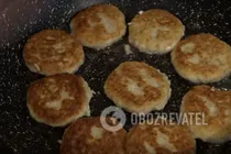 Сирники з вівсянкою та медом - Крок 5 Сирники з вівсянкою та медом - Крок 5