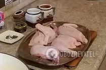 Чкмерули с курицей - Шаг 1 Чкмерули с курицей - Шаг 1