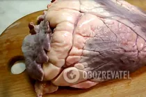 Салат з яловичого серця - Крок 1 Салат з яловичого серця - Крок 1