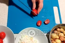 Рыба с овощами в духовке - Шаг 2 Рыба с овощами в духовке - Шаг 2