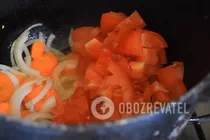 Димлама овощная - Шаг 2 Димлама овощная - Шаг 2