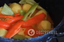 Димлама овощная - Шаг 5 Димлама овощная - Шаг 5