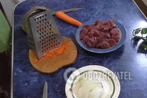 Смажена яловичина з овочами на сковороді - Крок 3 Смажена яловичина з овочами на сковороді - Крок 3