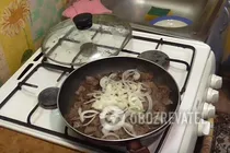 Смажена яловичина з овочами на сковороді - Крок 5 Смажена яловичина з овочами на сковороді - Крок 5