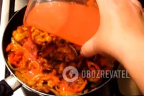 Жареная курица с овощами - Шаг 10 Жареная курица с овощами - Шаг 10