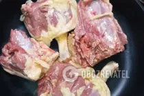 Жареная утка кусочками - Шаг 1 Жареная утка кусочками - Шаг 1